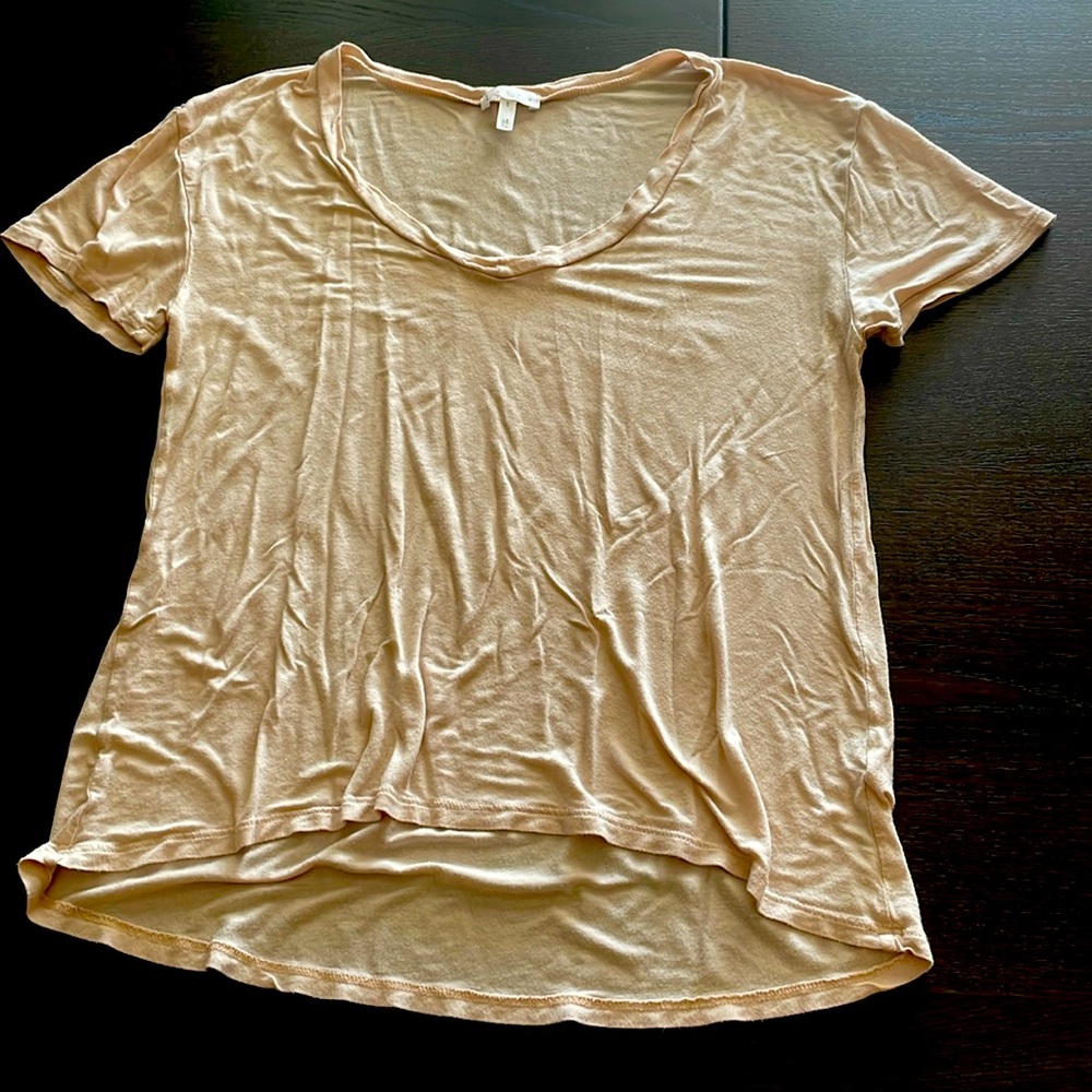 Soft pink over-sized t-shirt